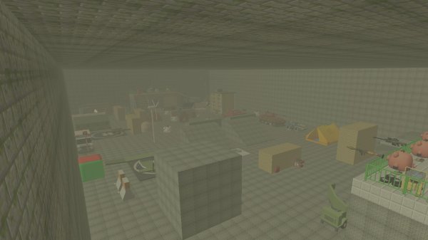 Улучшил карту Proto07 в ChickenGun #ЧГ #ЧикенГан #ChickenGun