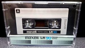 Распаковка, тест и запись MAXELL LN (1980)