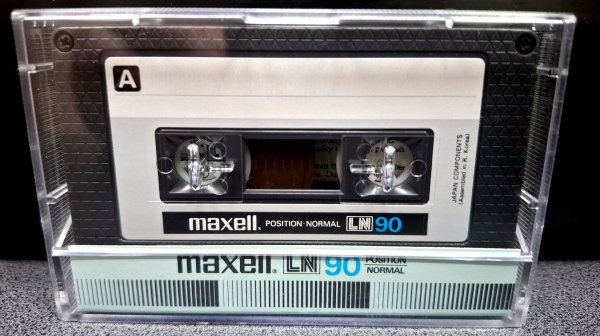Распаковка, тест и запись MAXELL LN (1980)