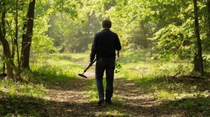 АРХИВ. Прогулка с металлоискателем по майскому лесу!