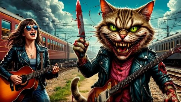 МОЙ КОТ ПРИШЁЛ НАЗАД - В Hard Rock Стиле (Suno AI Cover) Green Crow