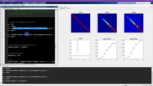 166. Quadratic form of generalized eigendecomposition смотреть онлайн