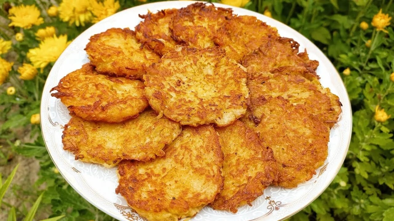 🔥 Картофельные драники ⏰ – 30 мин.. 🔥 Картофельные драники ⏰ – 30 мин..