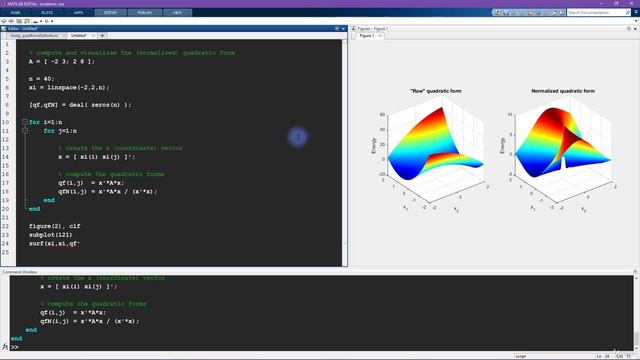163. Code challenge Visualize the normalized quadratic form смотреть онлайн