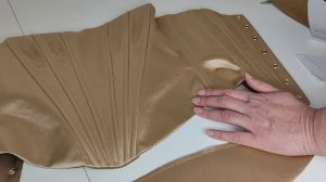 Корсет с уголком Урок 8 Крылышко