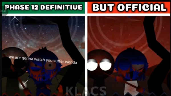 sprunki definitive phase 12 old vs official