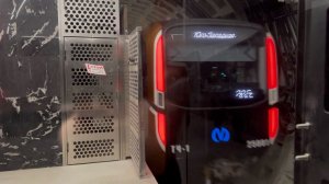 Метропоезд «Балтиец» (81-725/726/727.1) №605 на ст.м.Путиловская, 2026 год