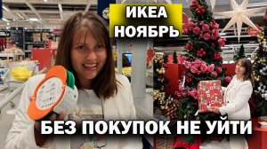 ЧТО КУПИЛИ? ИКЕА - БЕЗ ПОКУПОК НЕ УЙТИ! Обзор ноябрь 2025. Наш ужин #влог