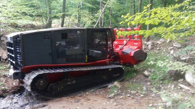 Проходимость мульчера AHWI Raptor 300