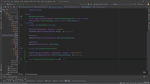 02. Initialize Attributes with Gameplay Effects смотреть онлайн