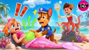 Щенячий патруль и Маршалл. Залипательное видео. Мультфильм для детей и малышей. Анимация 239