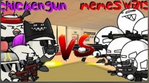 чикен ган vs мемес варс часть 1