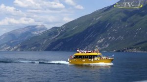 Италия 🇮🇹 Озеро Гарда-Лимоне-суль-Гарда Экспресс на катере./Italien Gardasee-Limone mit schif/