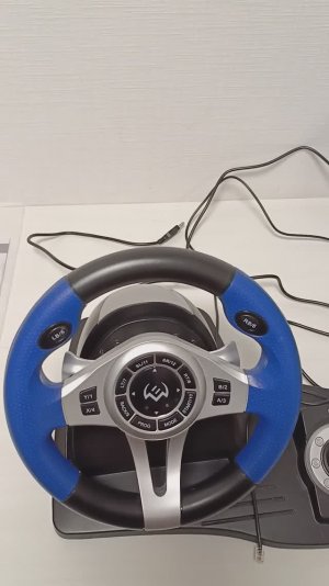 Видеообзор моего игрового руля Swen gc-w600.