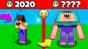 ЧТО БУДЕТ С НУБИКОМ ГРИФЕРОМ ПЛАКСОЙ ЧЕРЕЗ 10000 ЛЕТ В МАЙНКРАФТ?