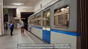 Московское метро под музыкой "Dabro" на станции Партизанская и Киевская.