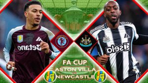 Астон Вилла - Ньюкасл | 14.02.2026 | Футбол | Кубок ФА | Прямая трансляция
