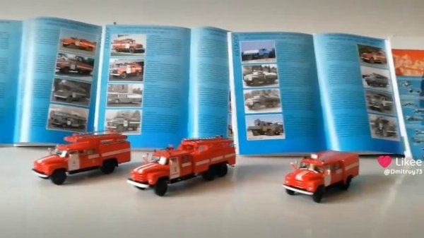 Модели пожарных автомобилей Зил 130