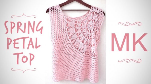 🌸 Тот самый момент, которого вы ждали | Весенний топ крючком Часть 2