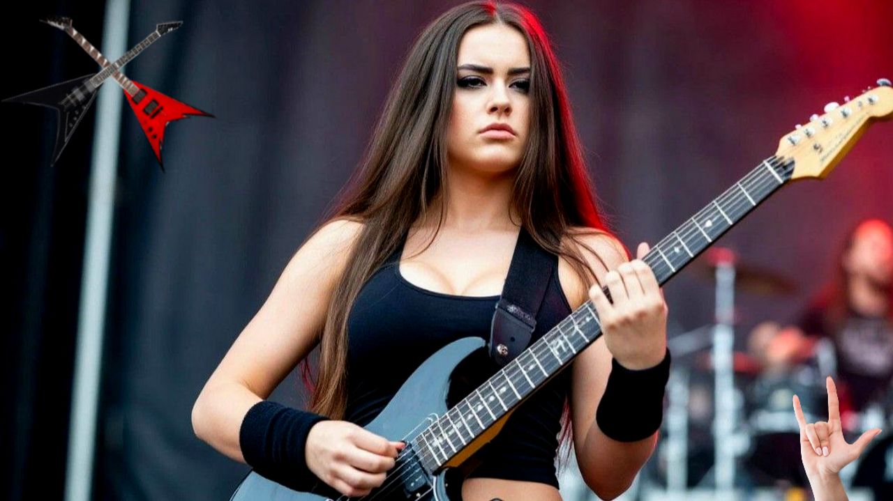 Metal Girls 🤘🎸  Эксперименты с видео, музыкой в GigaChat 👾