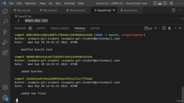 17. Git Log смотреть онлайн