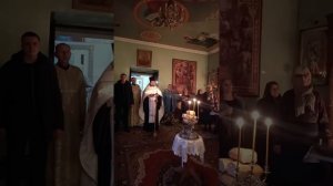 Всенощное бдение с литией.