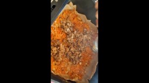 Сочный пирог из печени в аэрогрили, очень вкусно😋