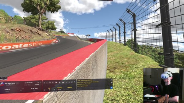 iRacing VR practice