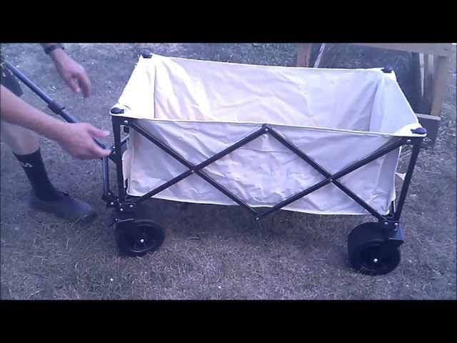 Тележка для лодки и мотора YYC с широкими колёсами.