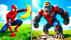 ПРОКАЧАЛ ЧЕЛОВЕКА ПАУКА В КИНГ КОНГА в ГТА 5! ЭВОЛЮЦИЯ ПРОТИВ ВЕНОМА В GTA 5 ОНЛАЙН