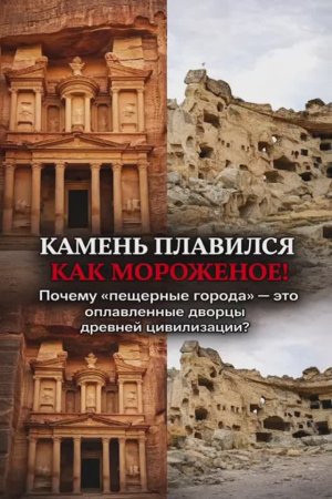 Почему пещерные города это оплавленные дворцы древней цивилизации ? Часть 1