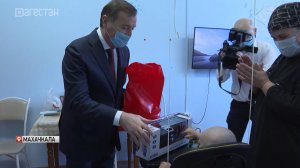 Заур Аскендеров посетил отделение онкологии Детской республиканской клинической больницы