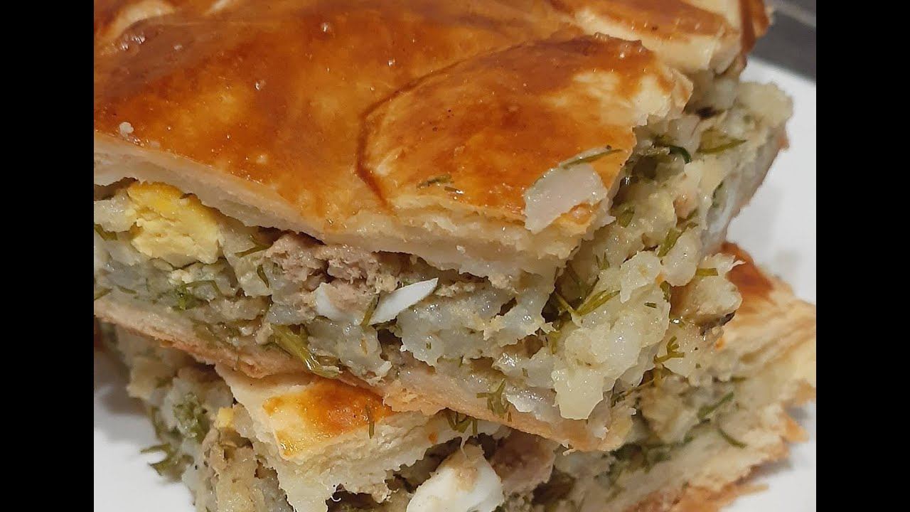 Рыбный пирог. Простой, быстрый и вкусный рецепт.