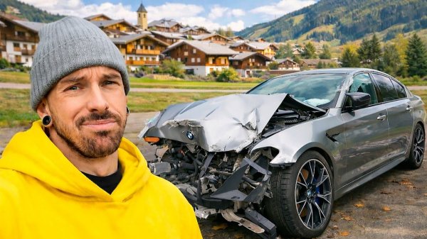 BMW M5 F90 Competition - Полное восстановление поврежденного в результате аварии