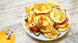 Оладьи на кефире из рисовой муки - Хрустящие снаружи мягкие внутри - рецепт