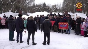 В парке Победы возложили цветы к памятнику воинам-интернационалистам, погибшим в Афганистане