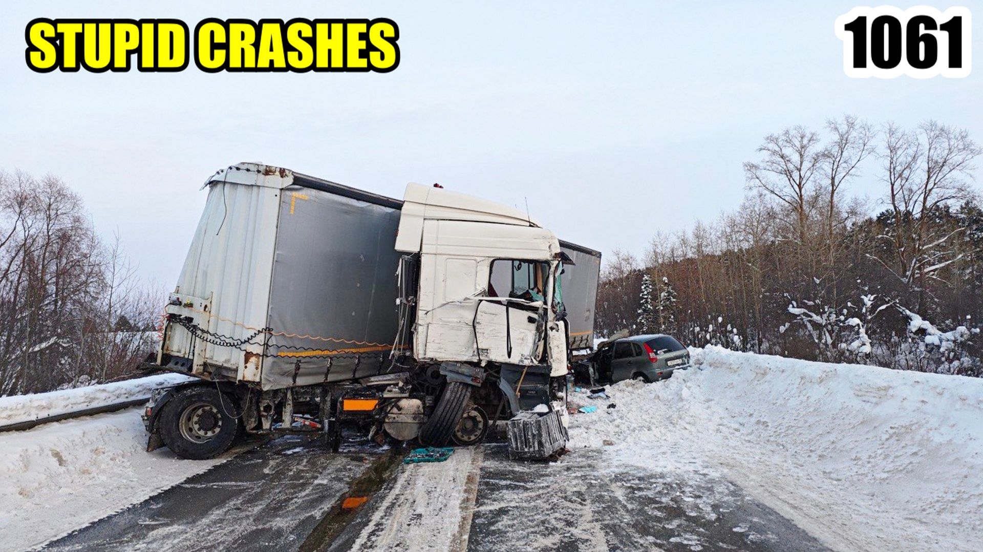 Подборка аварий и дтп на видеорегистратор. 14 02 26 смотреть онлайн