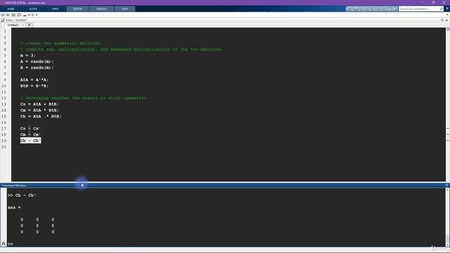 54. Code challenge symmetry of combined symmetric matrices смотреть онлайн