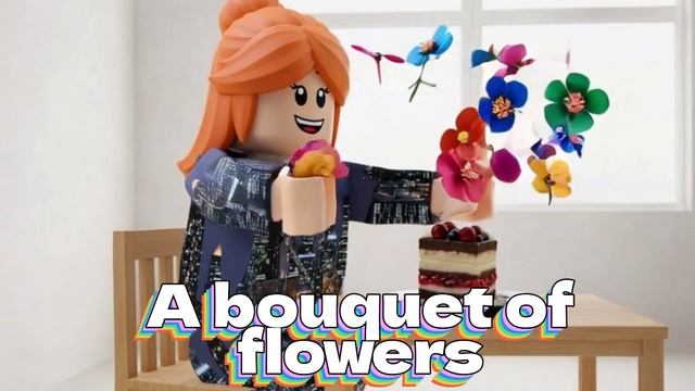 Мне подарили букет цветов в Роблокс! смотреть онлайн