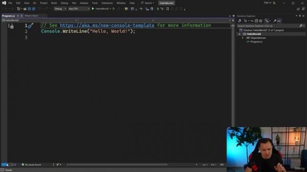 7. Creating our First Project and Hello World