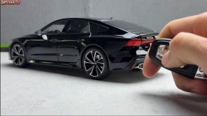 Большая Audi RS7 с ключом 😍 Открываем машинку