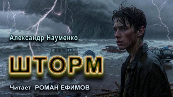 ШТОРМ (аудиокнига). КАТАСТРОФА. Александр Науменко. Читает Роман Ефимов.