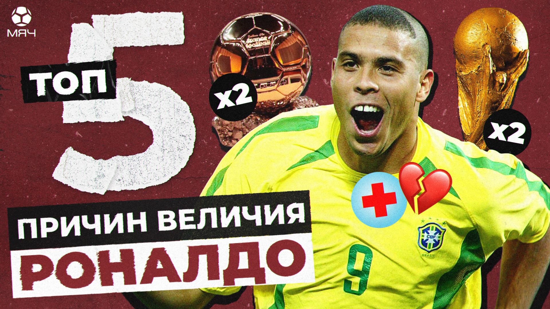 ТОП-5 Причин величия Роналдо смотреть онлайн