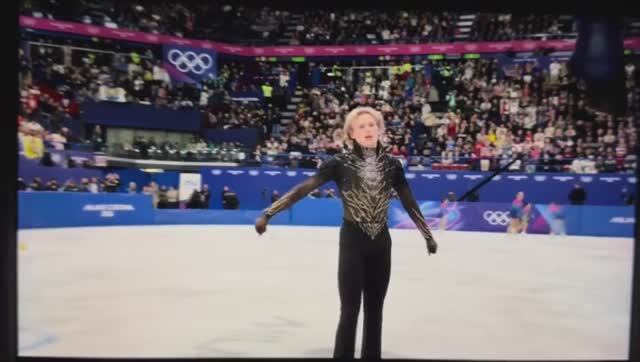 произвольная программа Ильи Малинина (США) на Олимпиаде 2026г, 8 место смотреть онлайн