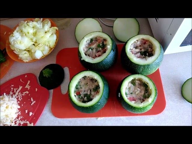 Фаршировонные кабачки