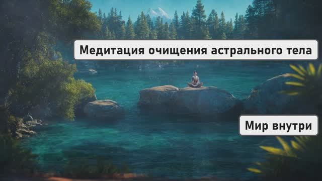Медитация очищения астрального тела от кармических программ