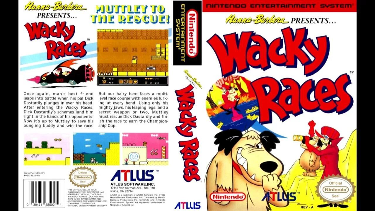 Wacky Races (NES) смотреть онлайн
