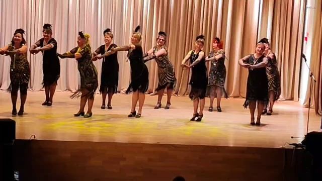 Чарльстон танцевального клуба Орхидея. Московское долголетие. 
Танцуем вместе.