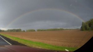 Проклятие или знак? Нас не пустило кладбище, но одарило радугой.