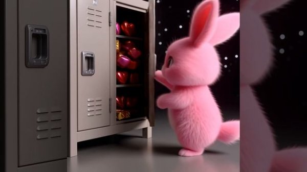 Розовый кролик!💝